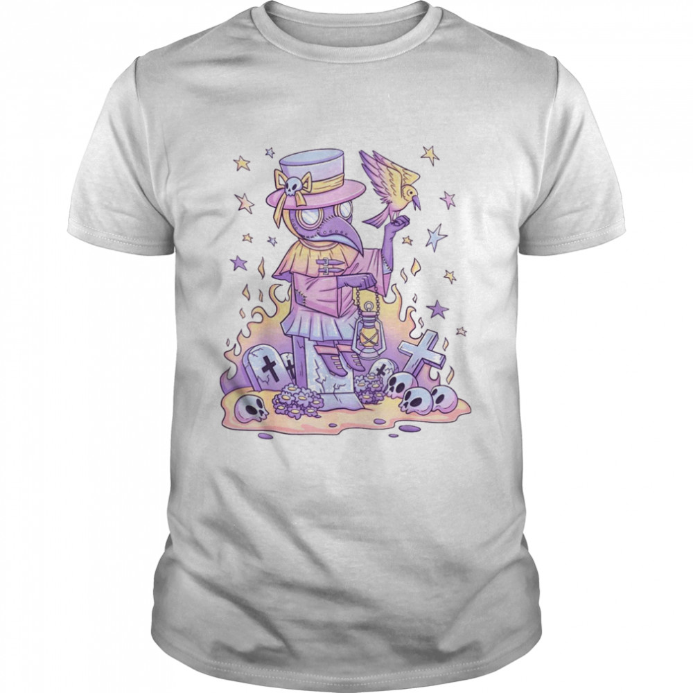 creepy doctor anime pastel kawaiI clothing pastel goth shirt