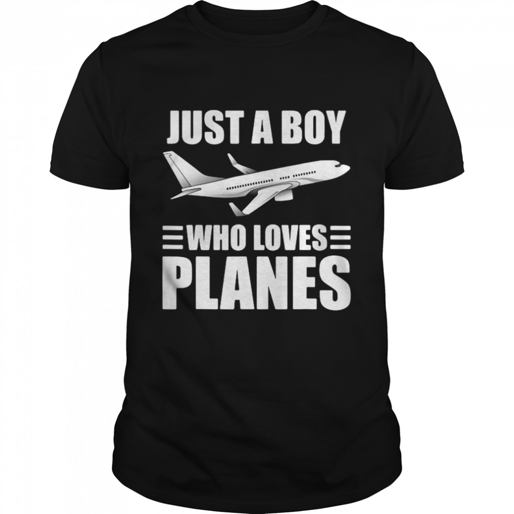 Airplane Designs For Boys Men Plane Pilot Aviation T-shirt