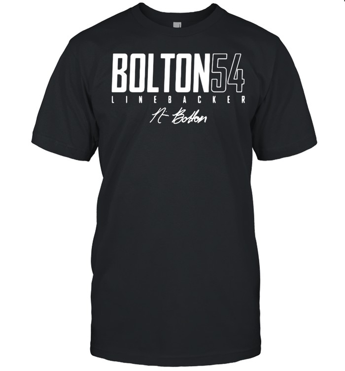 Bolton 54 Linebacker Signature Shirt