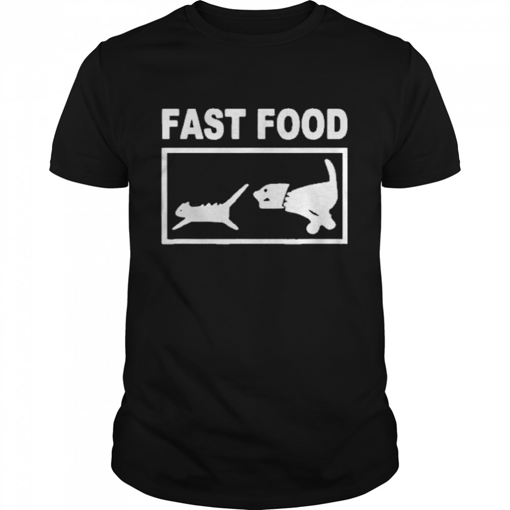 Fast food cat shirt