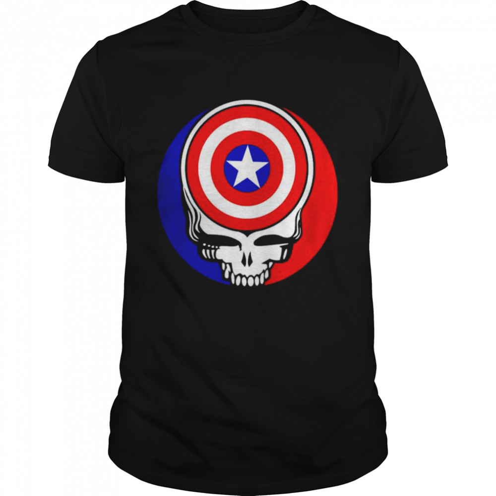 Grateful Dead x Captain America shirt