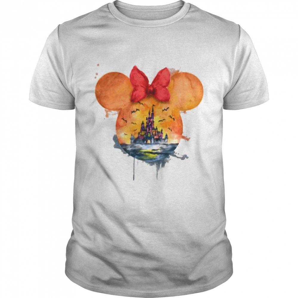 Halloween Ears Female Minnie Moon T-Shirt