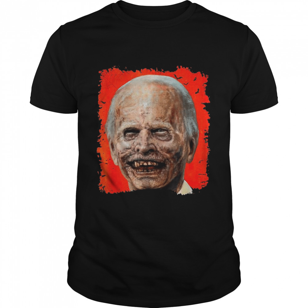 Horror Halloween Zombie Biden Nightmare T-shirt