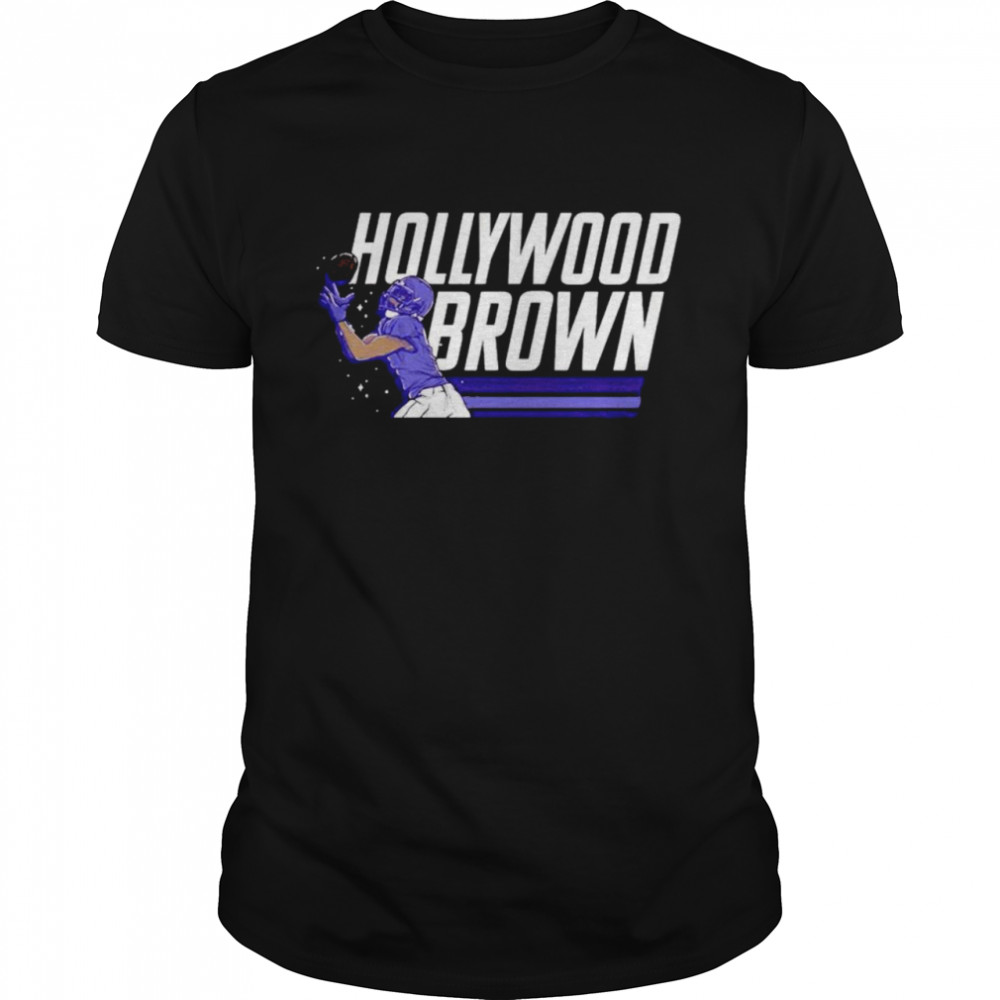 Marquise Brown hollywood Brown shirt