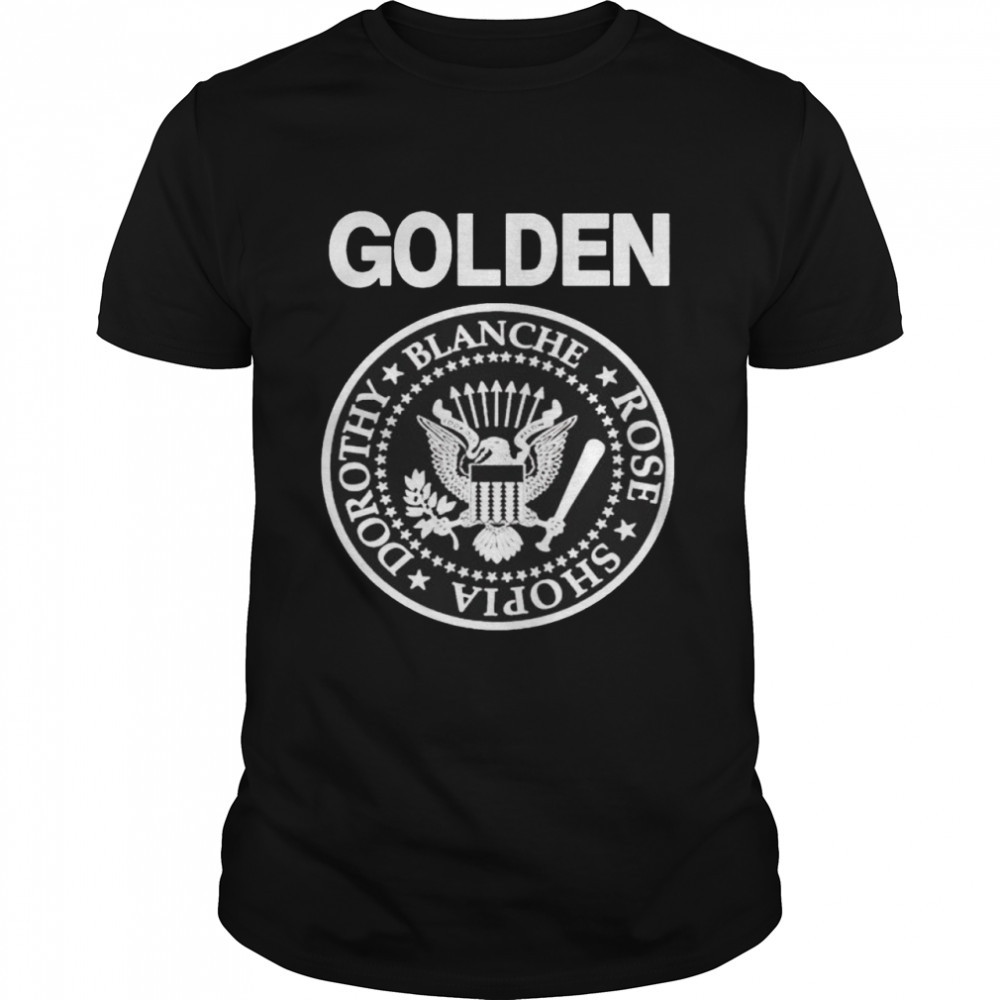 Ramones golden girls parody band shirt