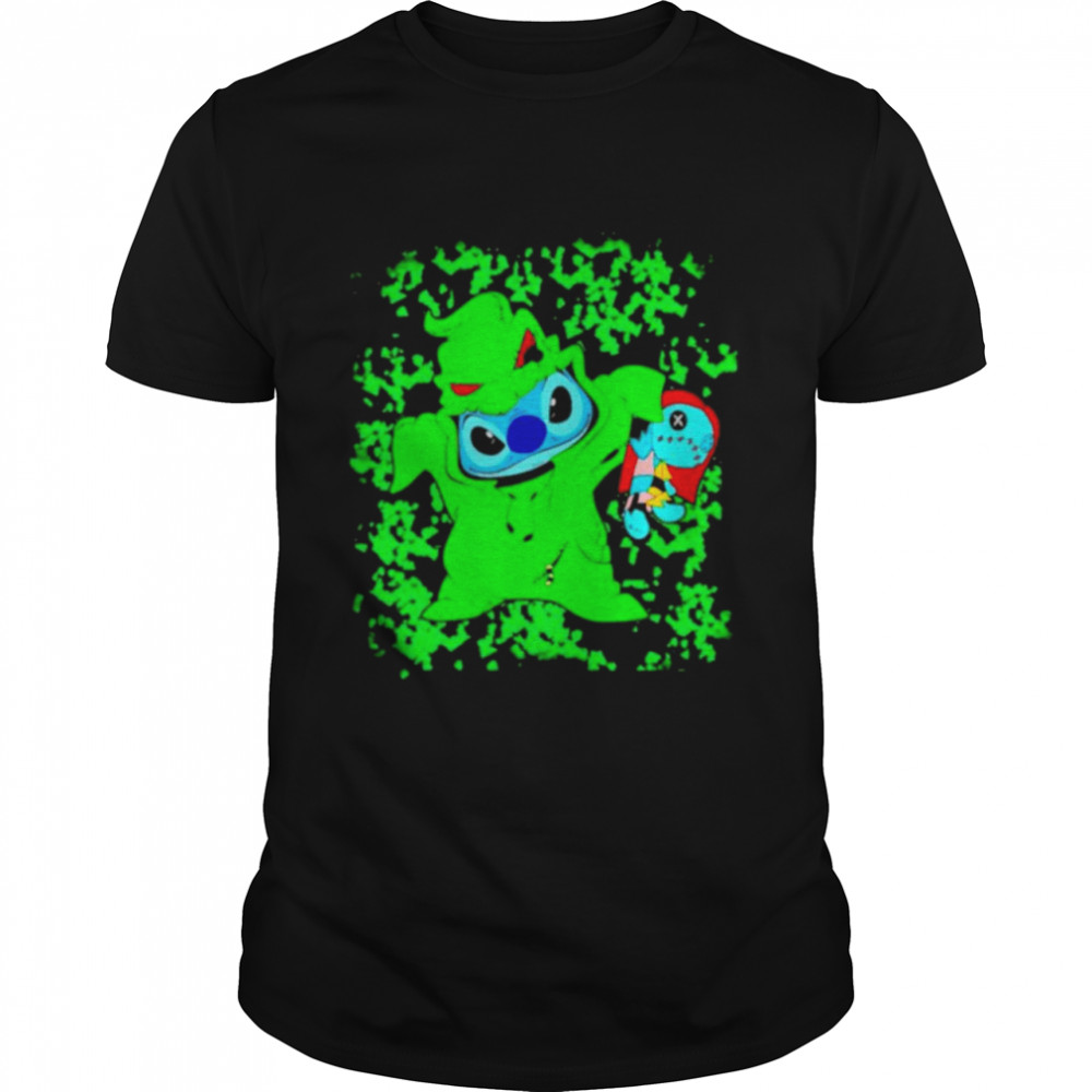 Stitch and Scrump mashup The Nightmare before Christmas shirt