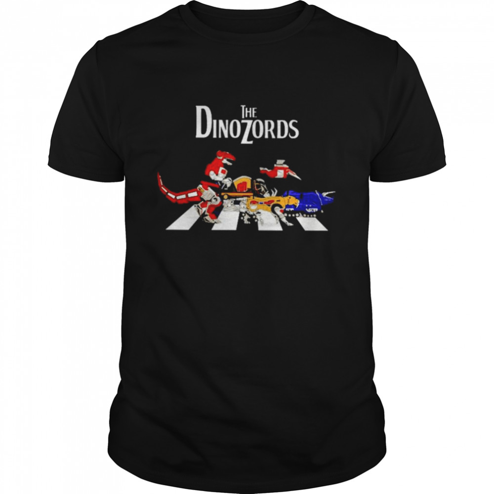 The Dinozords Abbey Road shirt