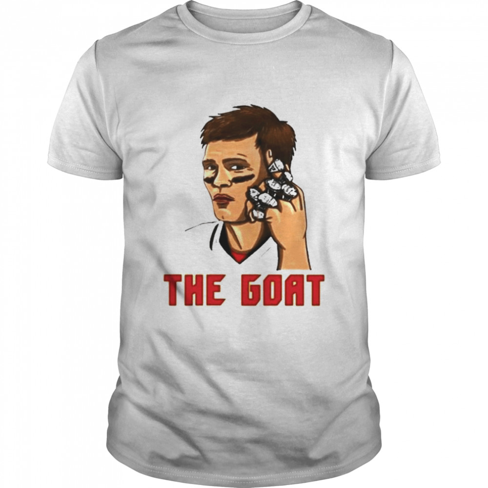 Tom Brady The Goat Tampa Bay 7 ring shirt