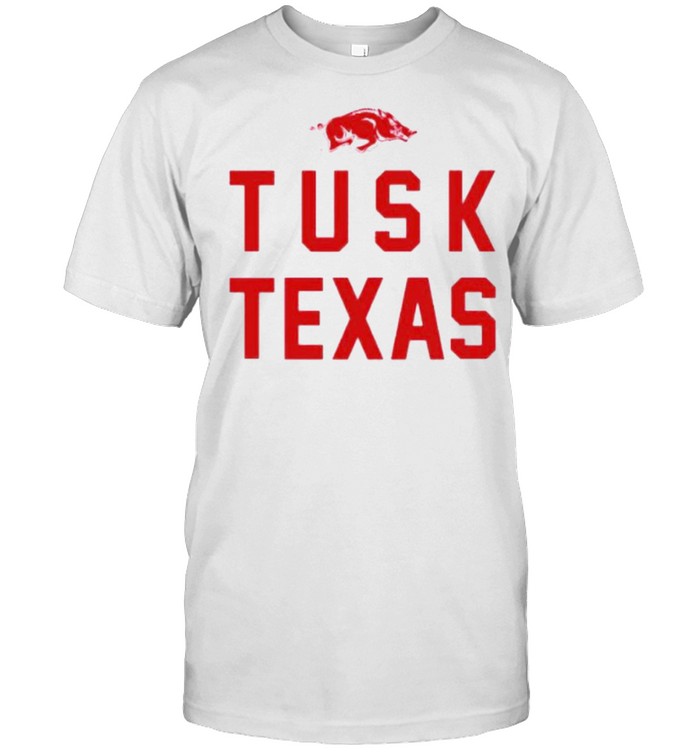 Tusk Texas Arkansas Razorbacks shirt