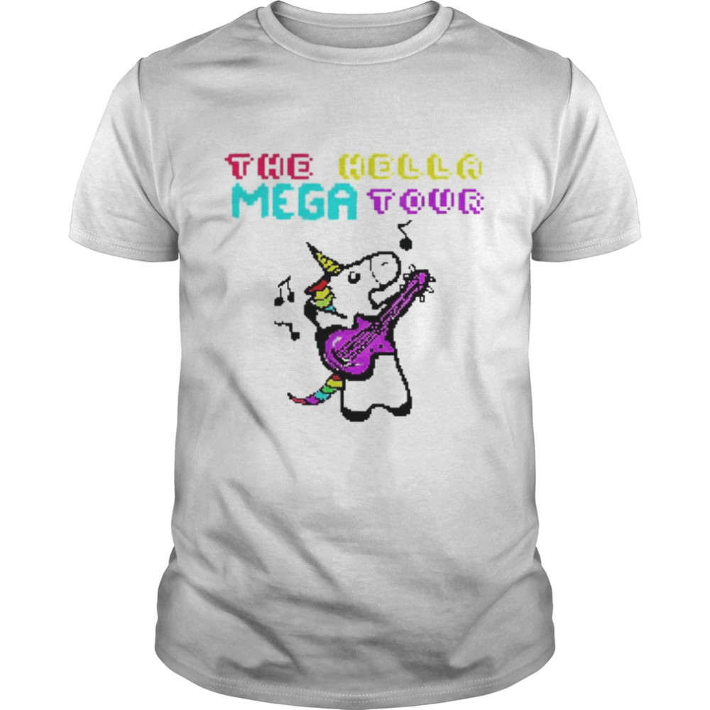 Unicorn the hello mega tour shirt