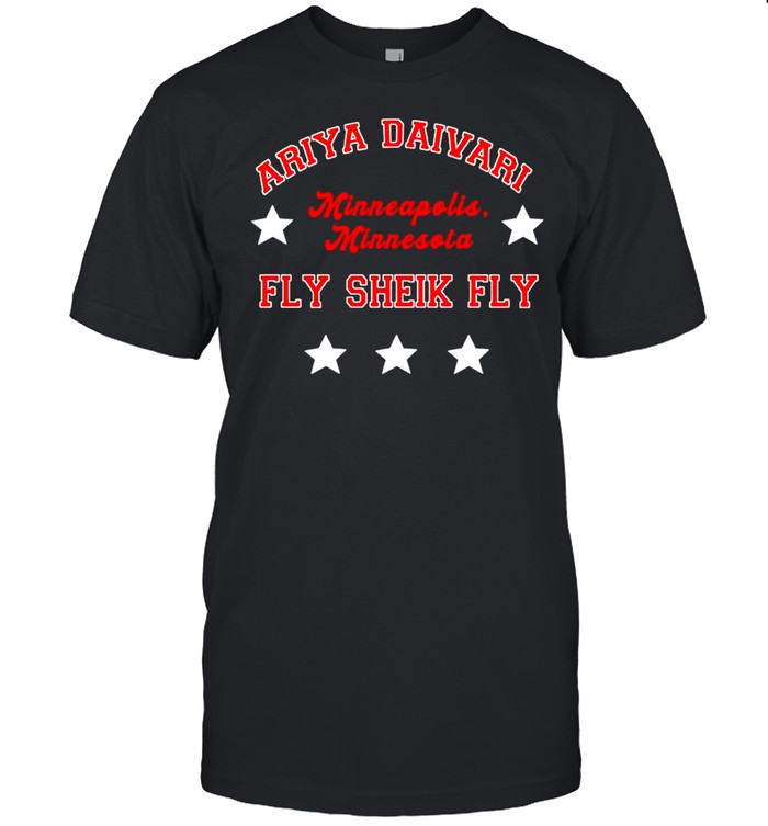 Ariya Daivari Minneapolis Minnesota fly sheik fly shirt