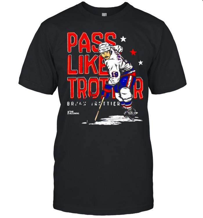 Bryan Trottier pass like trottier shirt