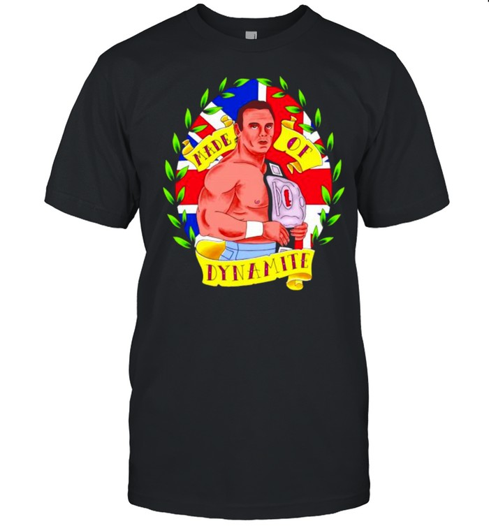 Dynamite Kid made of dynamite shirt