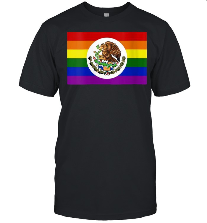 Rainbow Mexican Flag shirt