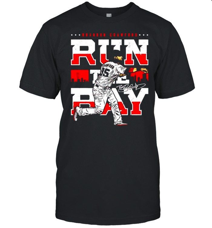 San Francisco Giants Brandon Crawford run the bay shirt