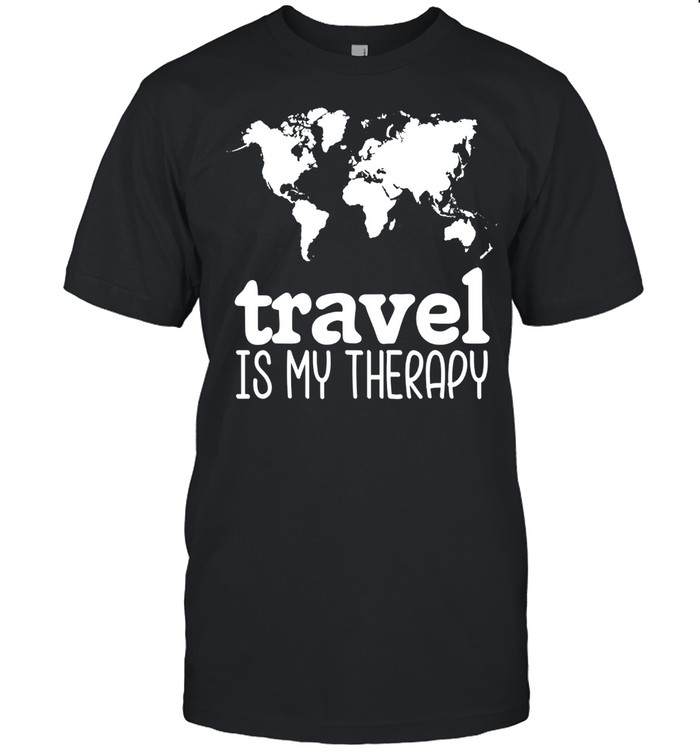 Travel Therapy World Travel Hiking shirt Classic Men's T-shirt