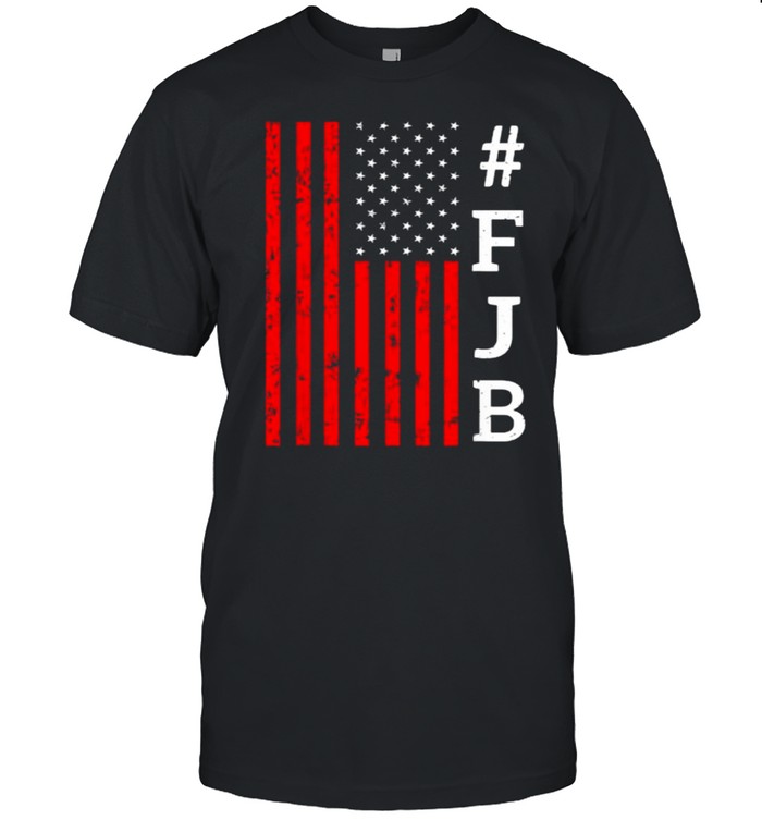 FJB US Distressed Flag F Biden Pro America flag shirt