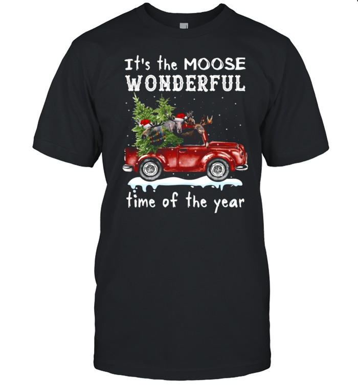 It’s The Moose Wonderful Time Of The Year  Classic Men's T-shirt