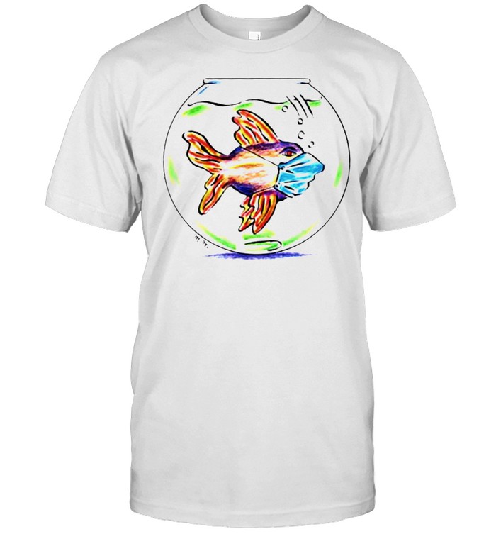 Matthew Martin masked fish shirt