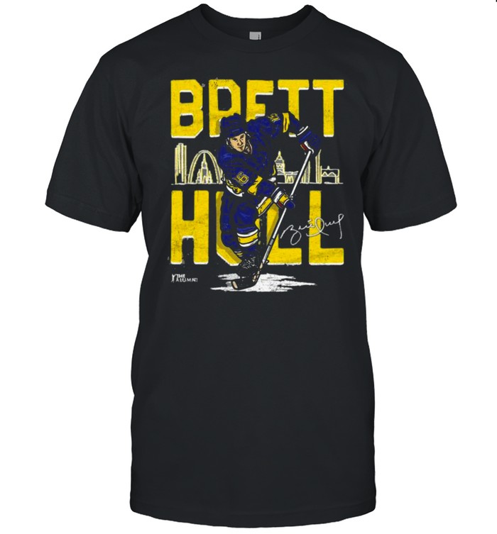 Brett Hull St Signature shirt
