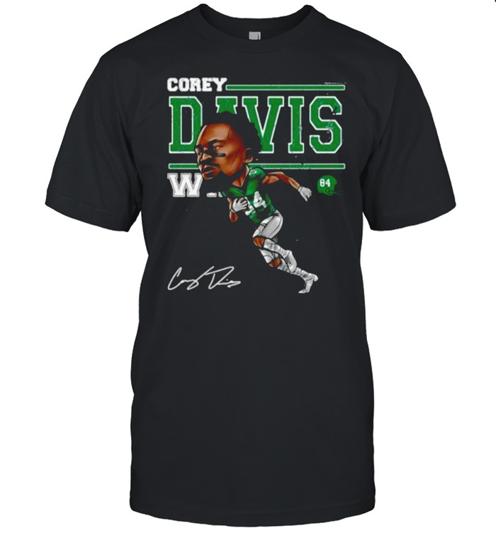 Corey Davis New York Jets Cartoon Signature shirt