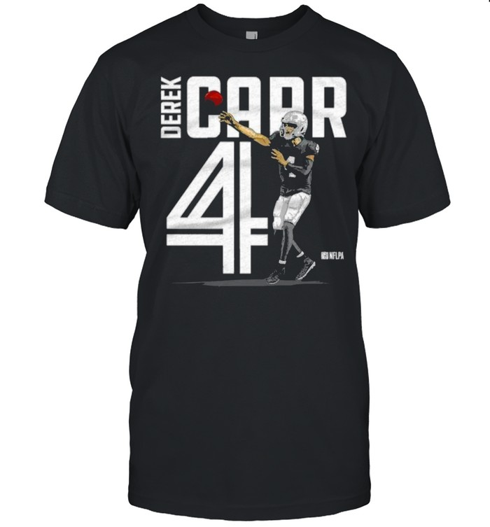 Derek Carr Inline Signature Shirt