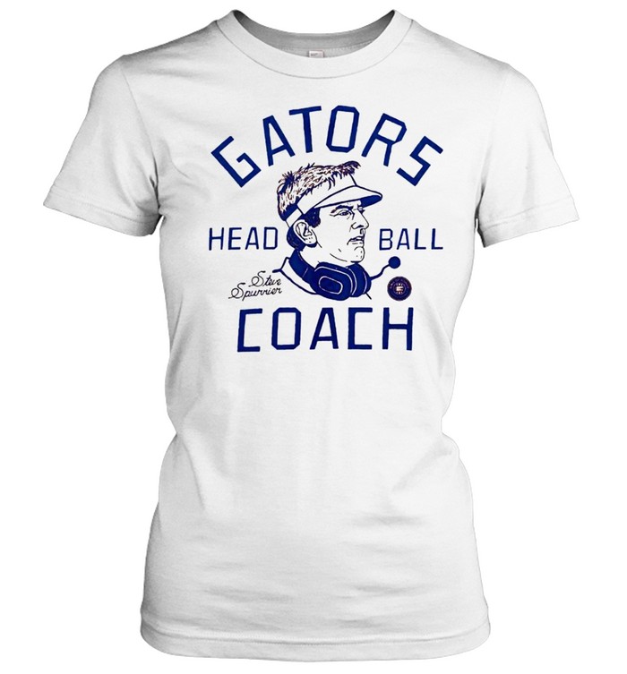 Florida Gators coach Steve Spurrier head ball shirt Classic Women's T-shirt