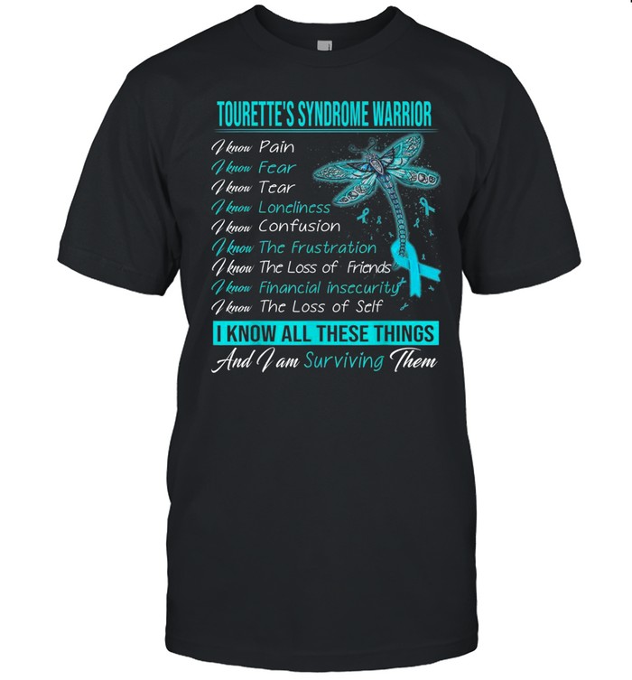 I’m Surviving Them TOURETTE’S SYNDROME Awareness shirt Classic Men's T-shirt