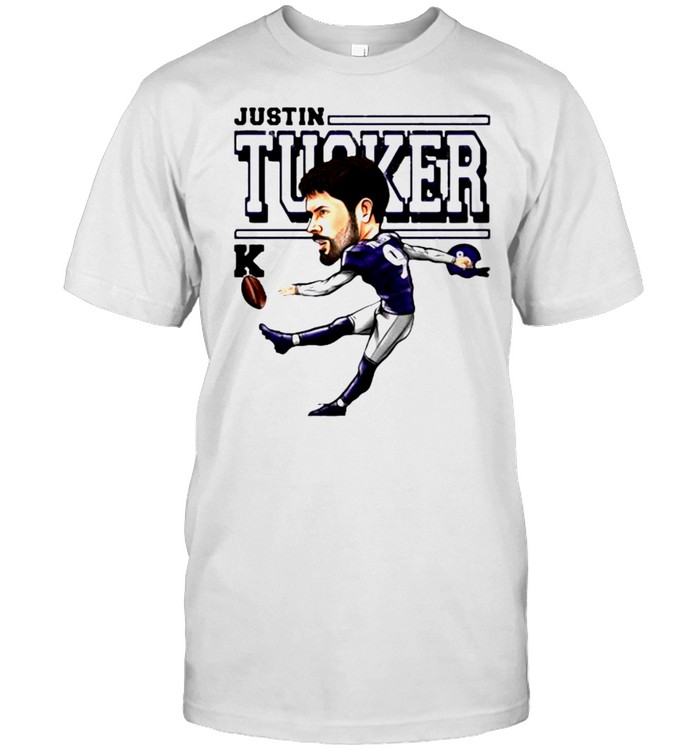 Justin Tucker Baltimore Ravens Cartoon shirt