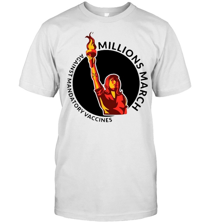 Millions March Against Mandatory Vaccines Vintage T-shirt