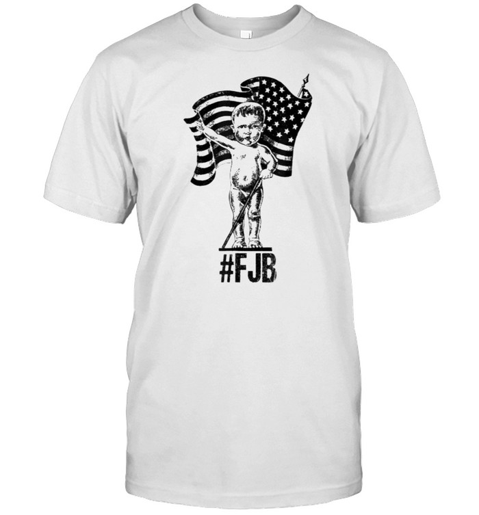 Baby FJB Pro America USA Distressed Flag F Biden FJB Shirt