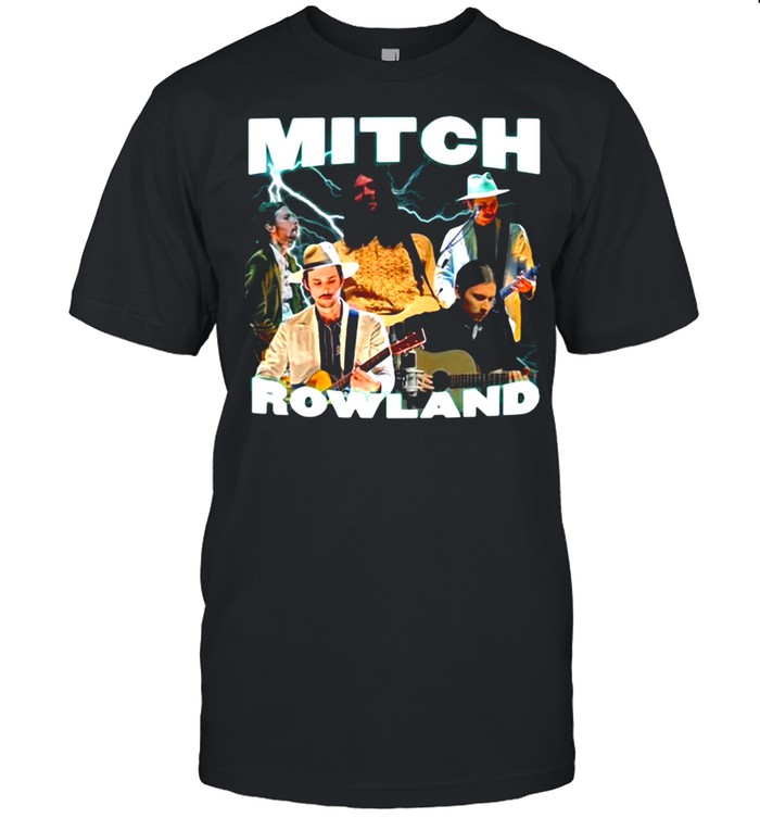 Mitch Rowland Printed Graphic RAP Hip-hop T-shirt