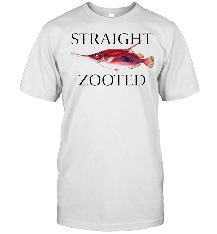 Straight zooted shirt