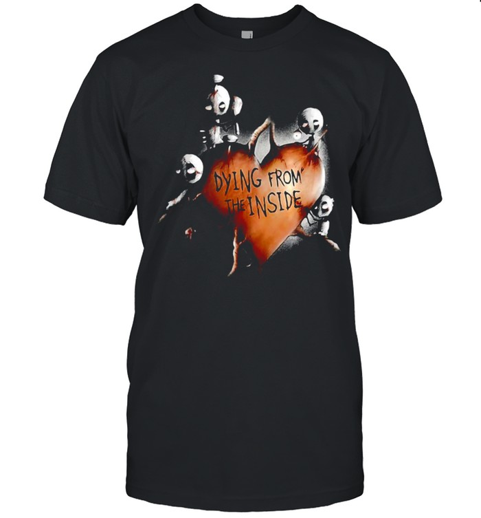 A Broken Heart Is A Heart Full Of Fear Ghost Halloween T-shirt