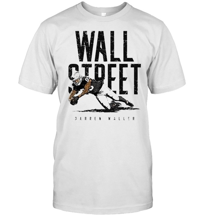 Las Vegas Raiders Darren Waller wall street shirt