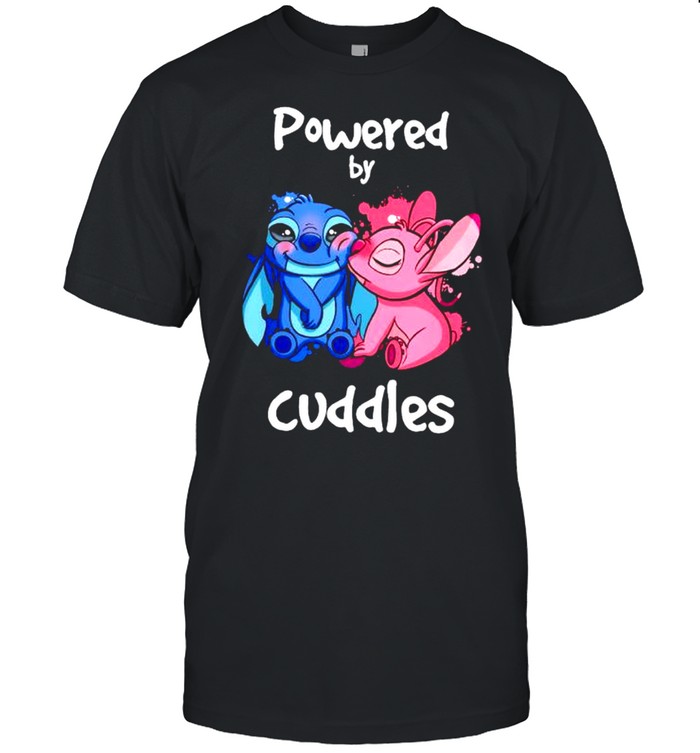 Stitch and Angel powered by cuddles shirt