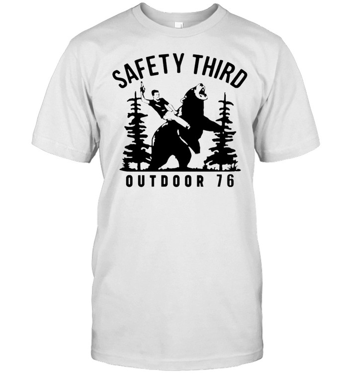 Beer safety third outdoor 76 shirt