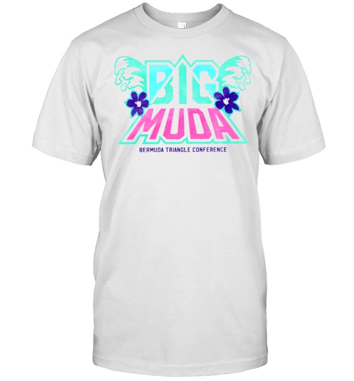 Big muda bermuda triangle conference shirt