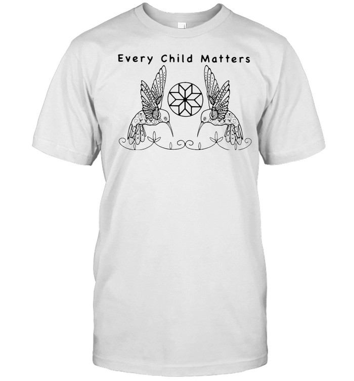 Bird Every Child Matters Native American T-shirt