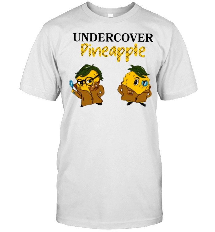 Crime weekly undercover pineapple crime weekly shirt