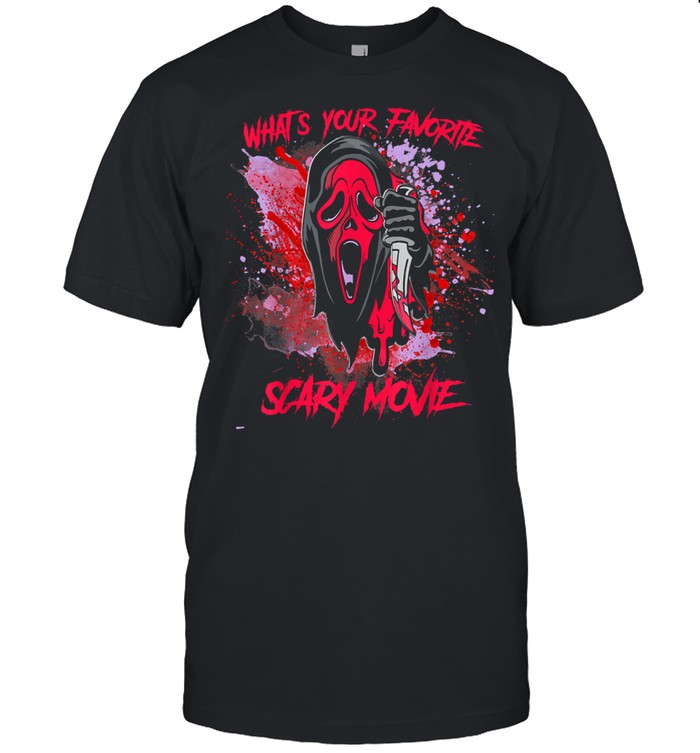 Ghostface Scream Halloween What’s Your Favorite Scary Movie shirt