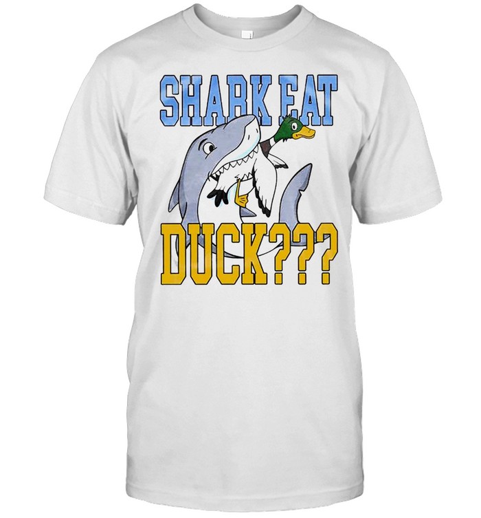 SHARK EAT DUCK shirt