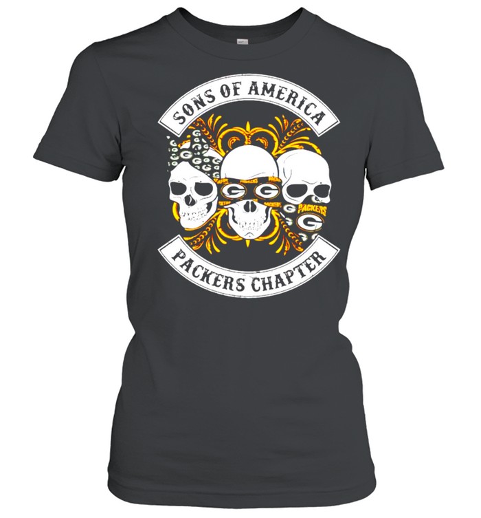 Skulls sons of America Packers chapter shirt Classic Women's T-shirt