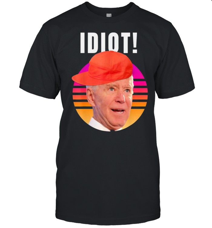 Vimtage Biden Is An Idiot Tee Shirt