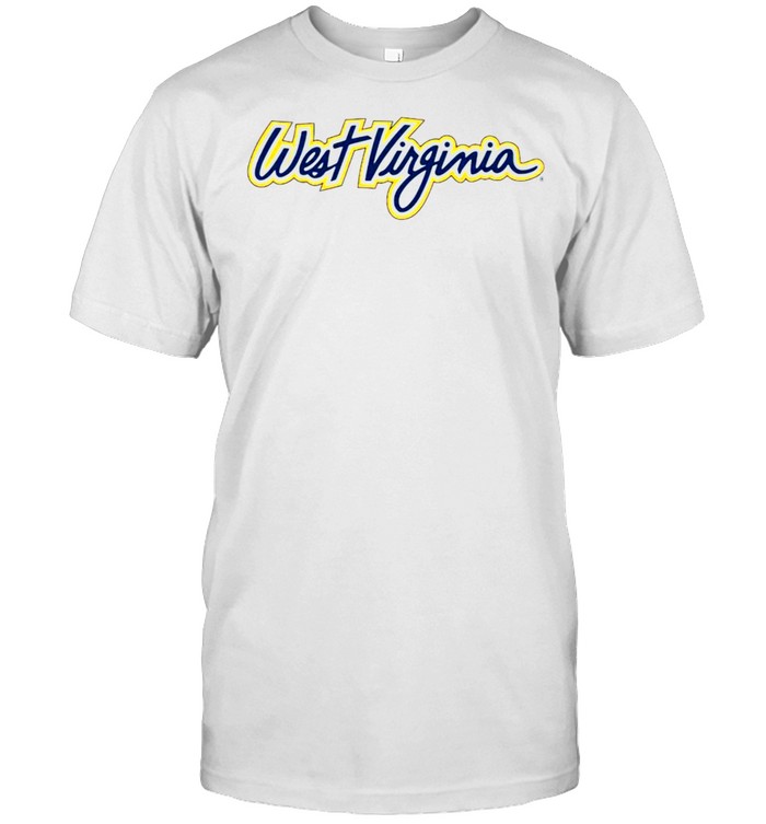 West Virginia Vintage Basketball Script T-shirt