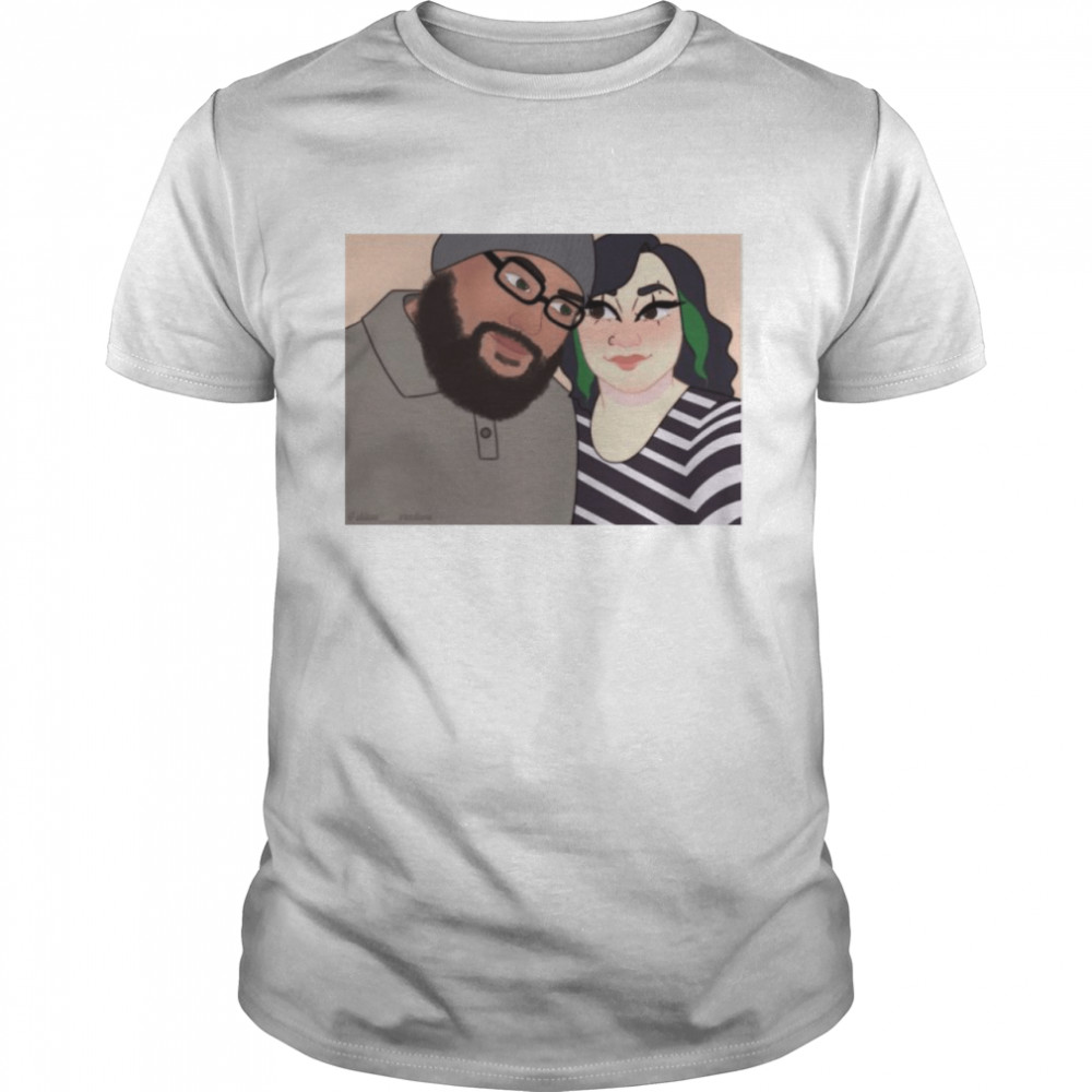 Alexis and Darius art shirt