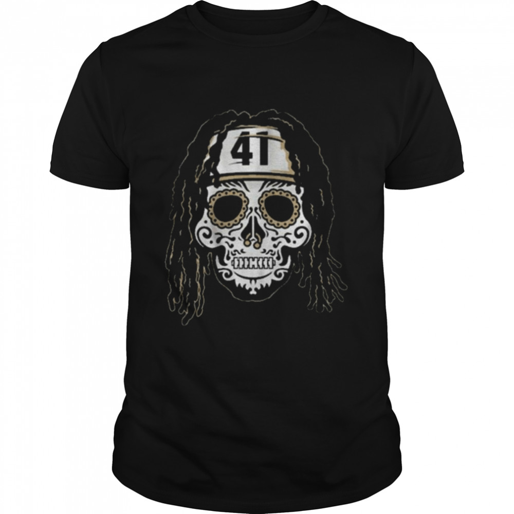 Alvin Kamara Sugar Skull Shirt