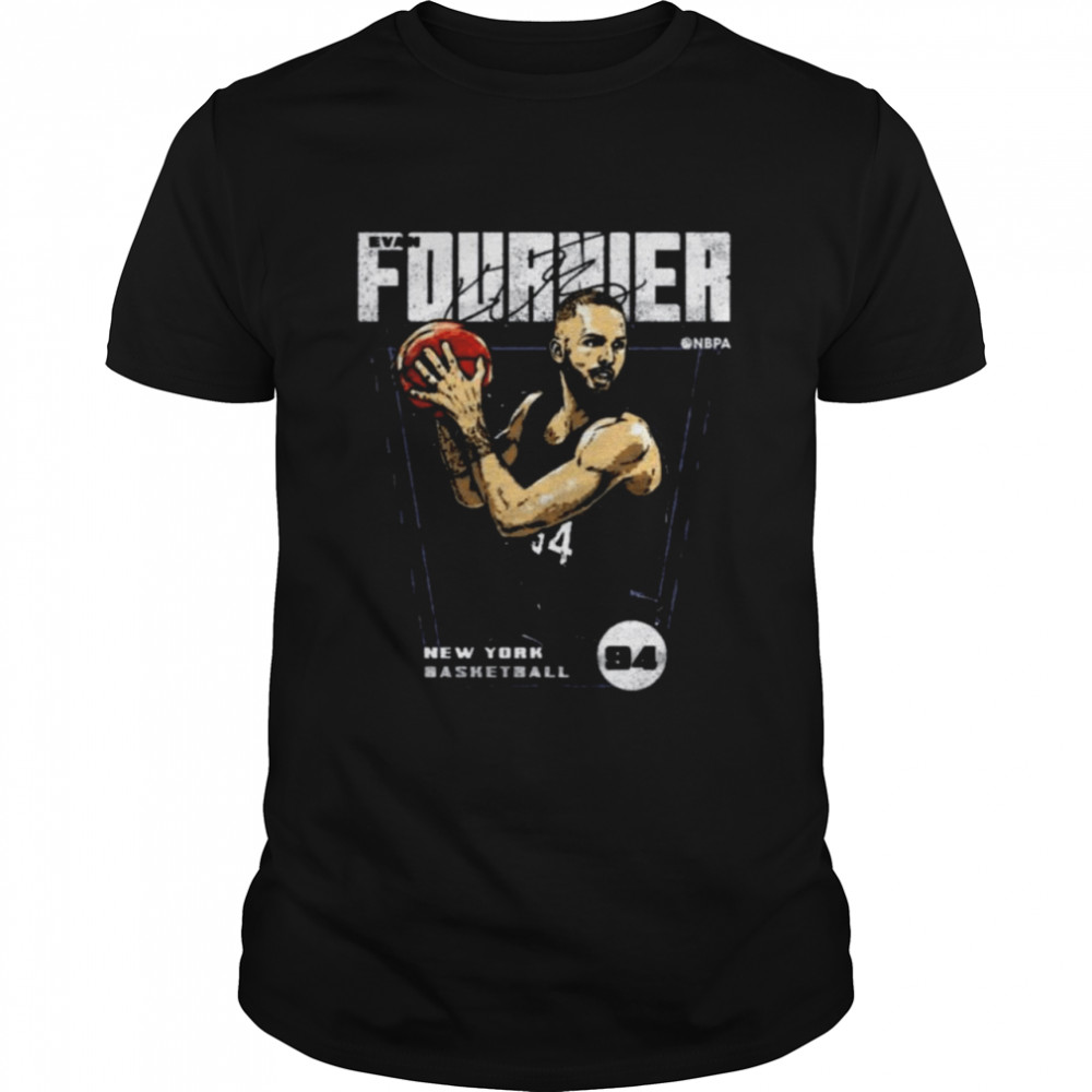 Evan Fournier New York Basketball Premiere Signature Shirt