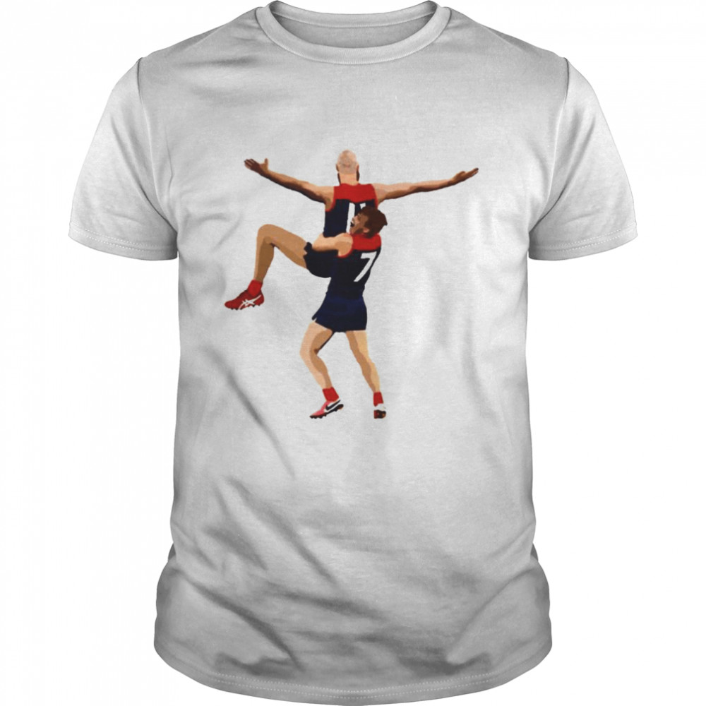 Max Gawn Celebration Melbourne Demons shirt