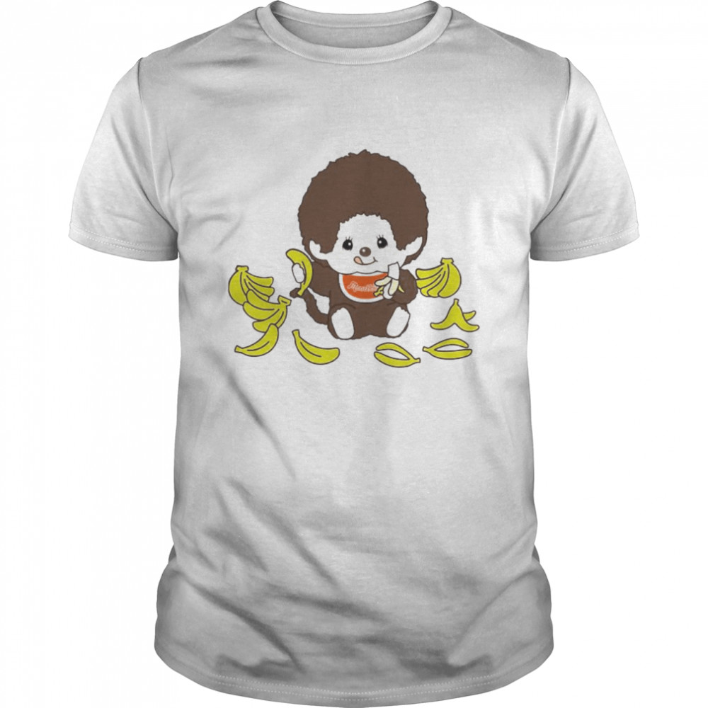 Monchhichi with Bananas shirt